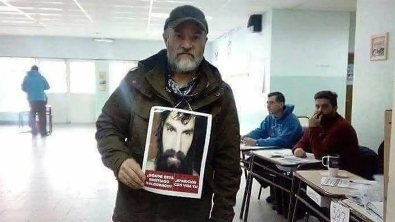 Un comicio atravesado por el caso de Santiago Maldonado