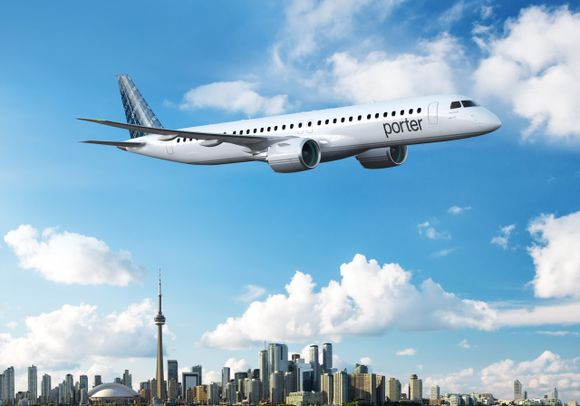 Nueva ruta para los Embraer E195-E2 de Porter: vuelos sin escalas entre Ottawa y Fort McMurray