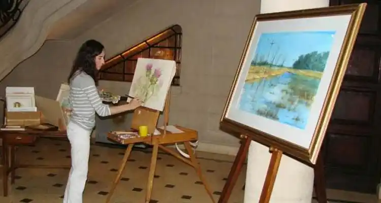 Mercedes Jonas expone en el Salón Dorado