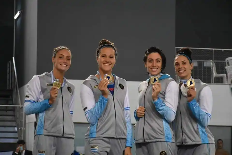 Julia Sebastián logró la medalla de oro en los 200 metros pecho del Sudamericano