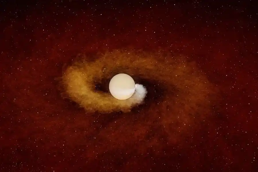 Una estrella se ''devora'' un planeta: científicos logran captar este fenómeno por primera vez