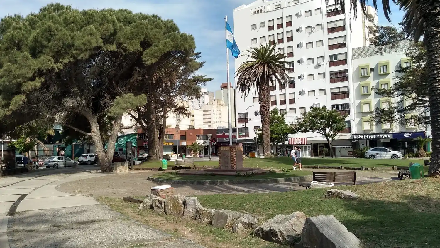 Plaza San Martín. Uno de los paseos para recorrer