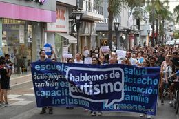 Las fotos de la marcha: Mirá las imágenes de la movilización por la aplicación de la Ley de Emergencia en Discapacidad