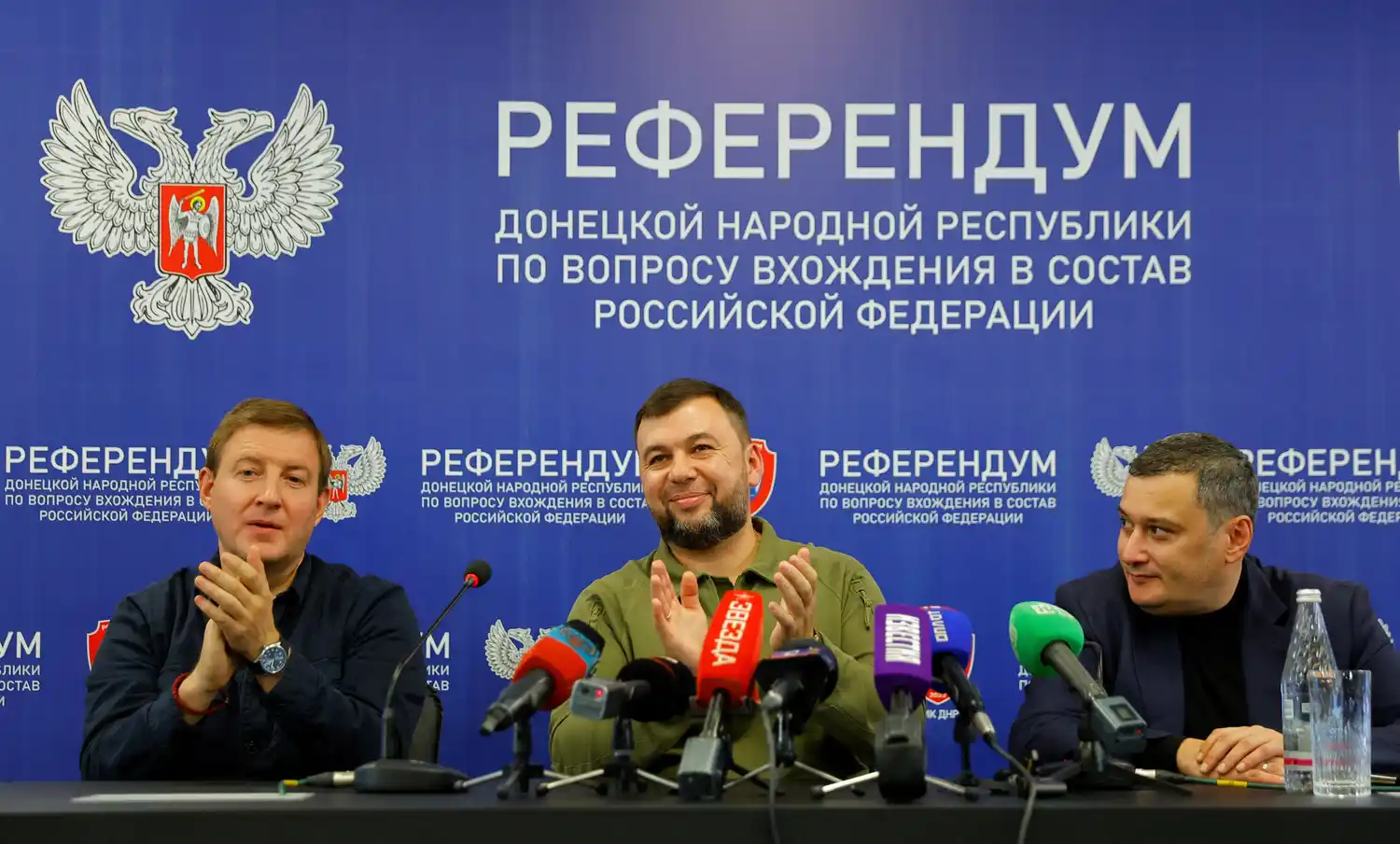 Regiones prorrusas de Ucrania pidieron ser parte de Rusia, tras los referendos
