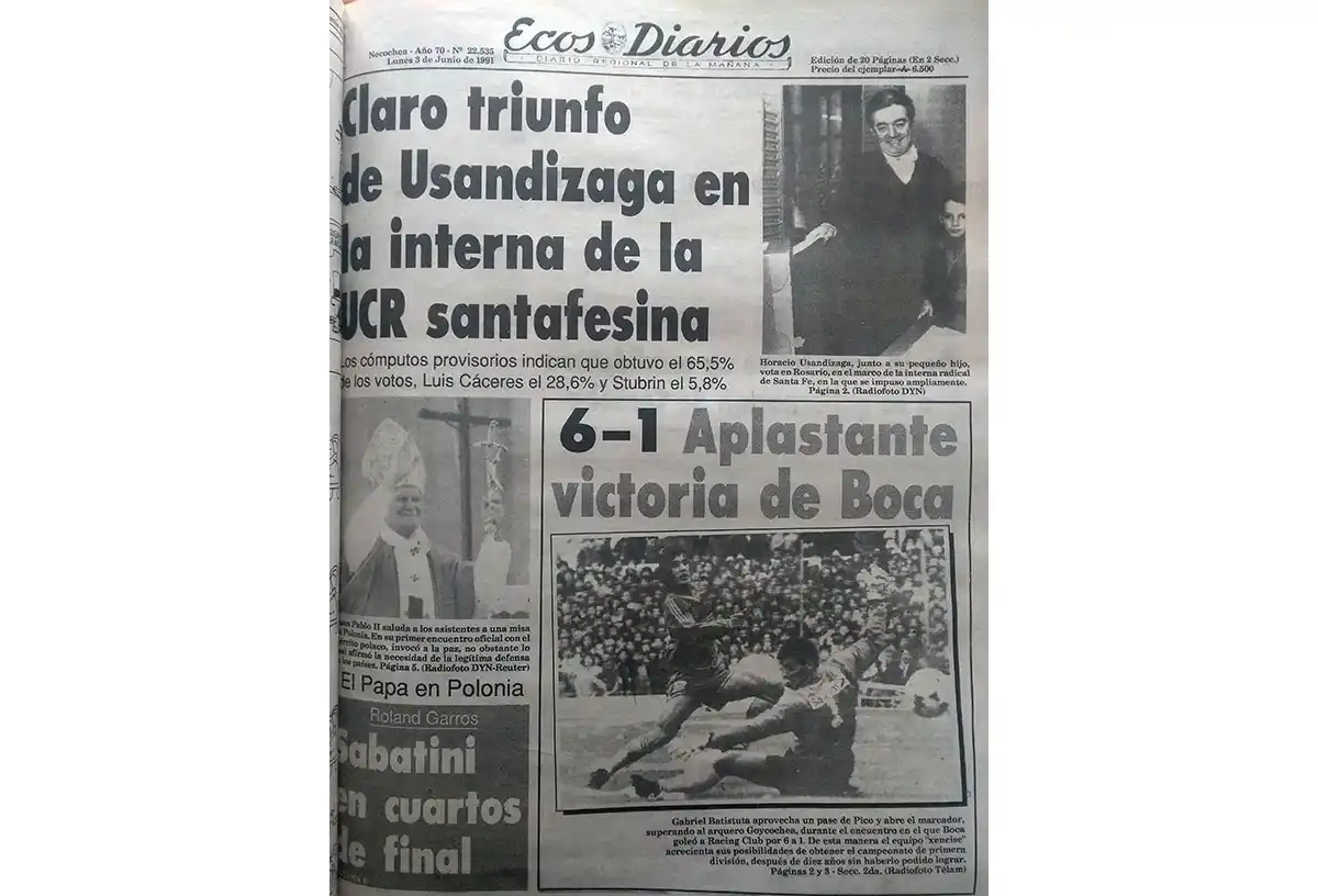 Lunes 3 de junio de 1991