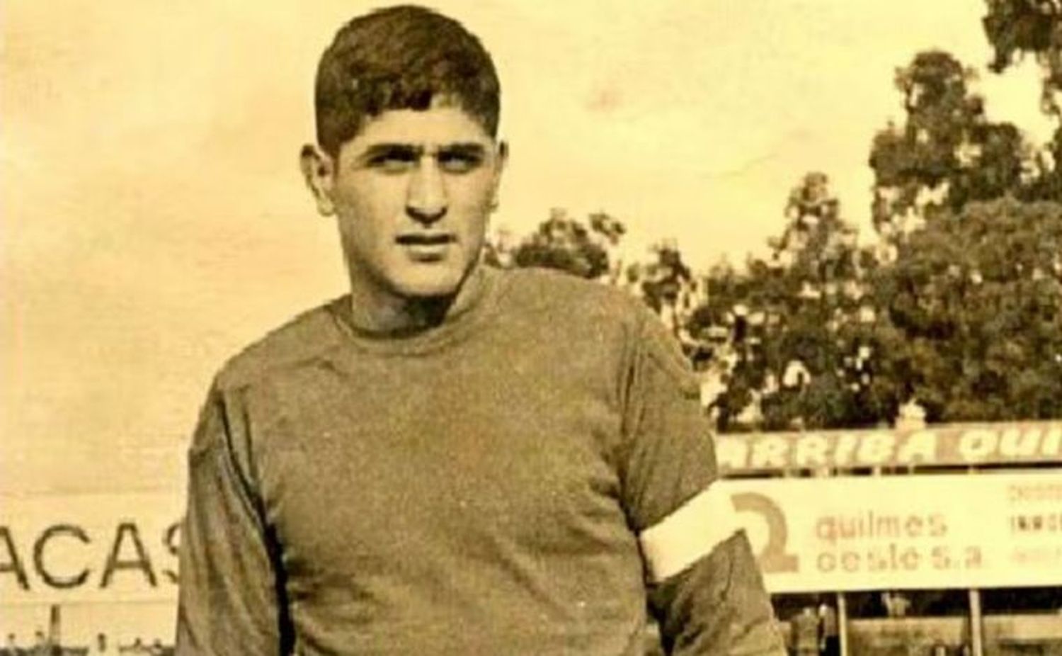 Fillol en sus primeros años como arquero de Primera.