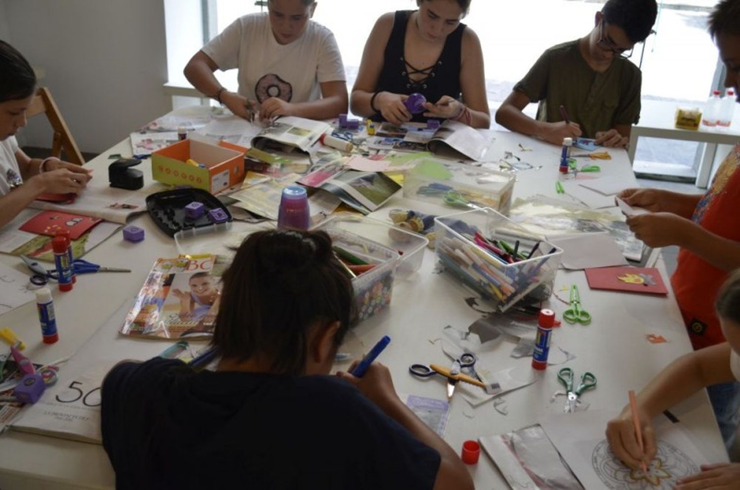 Taller de dibujo libre para niños