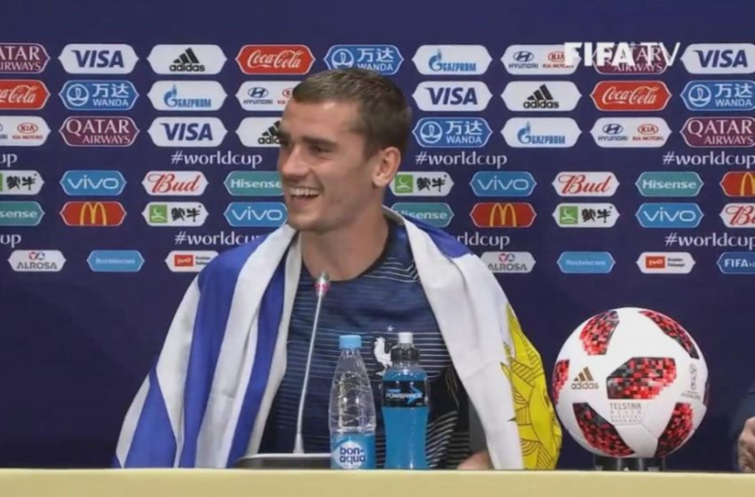 Antoine Griezmann: "Ganar un Mundial es algo gigante"