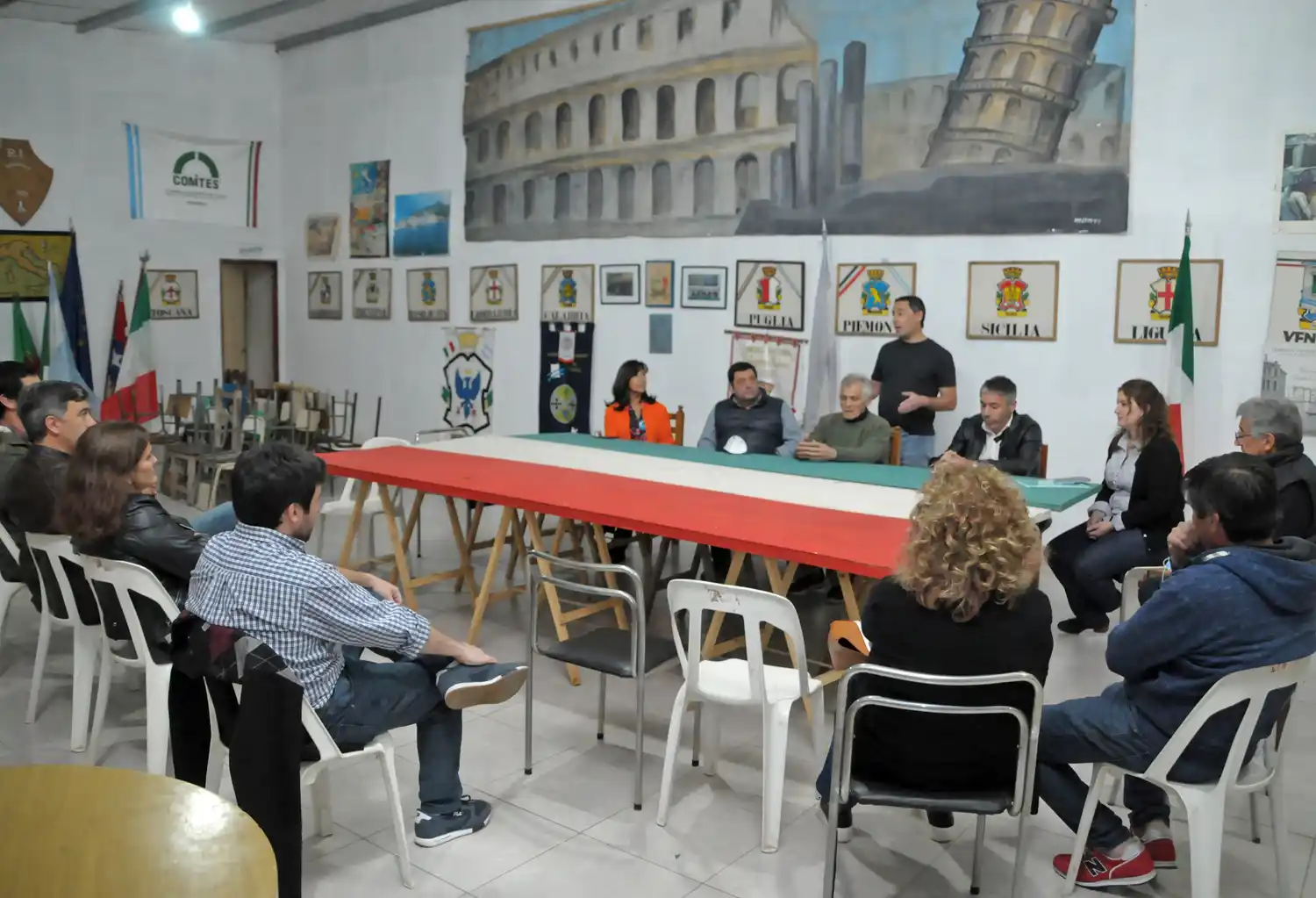 Casa de Italia en Tandil está ubicada en Pinto 46.