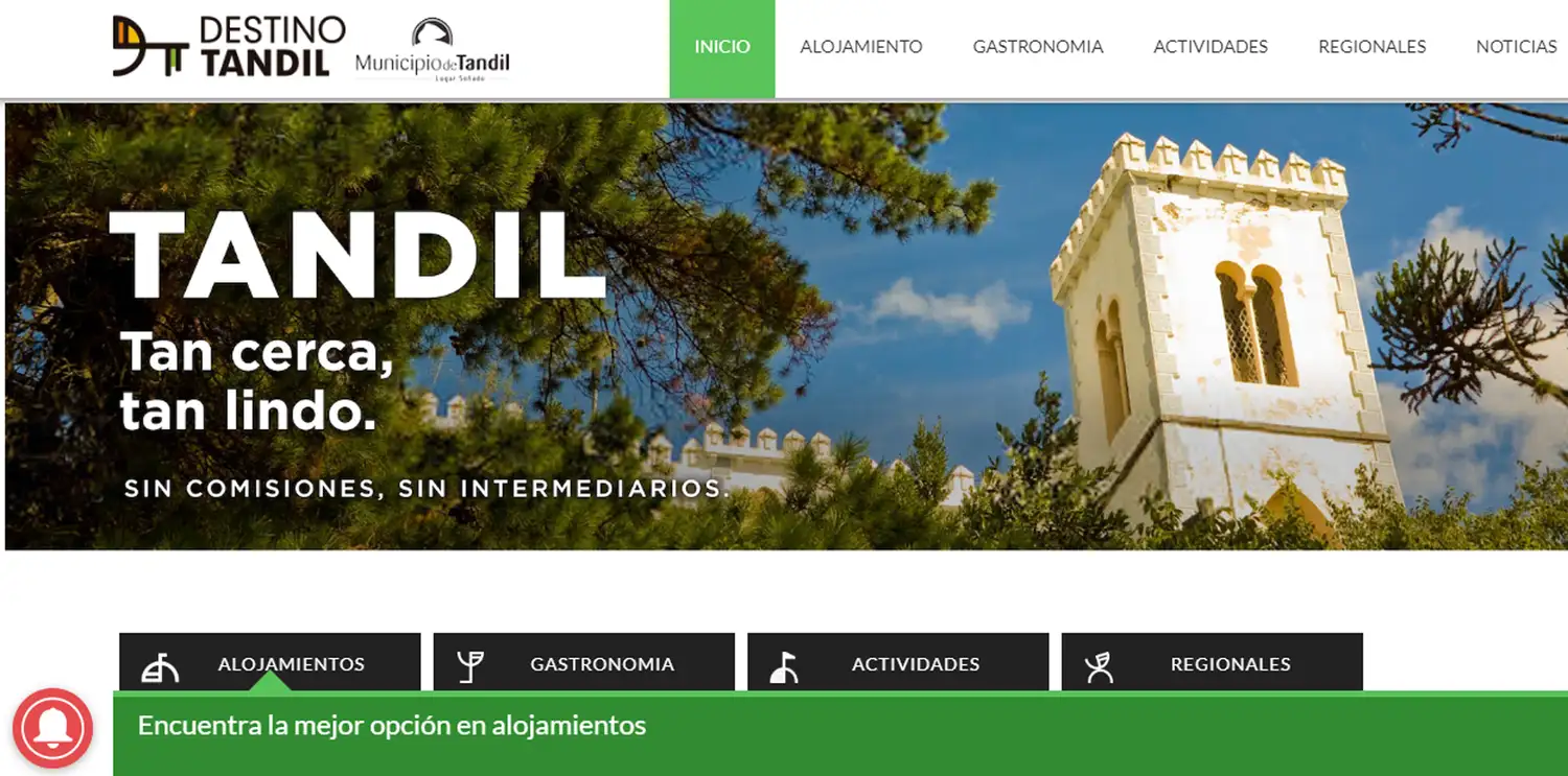 Dieron de baja el motor de reservas online que había costado 2,8 millones de pesos