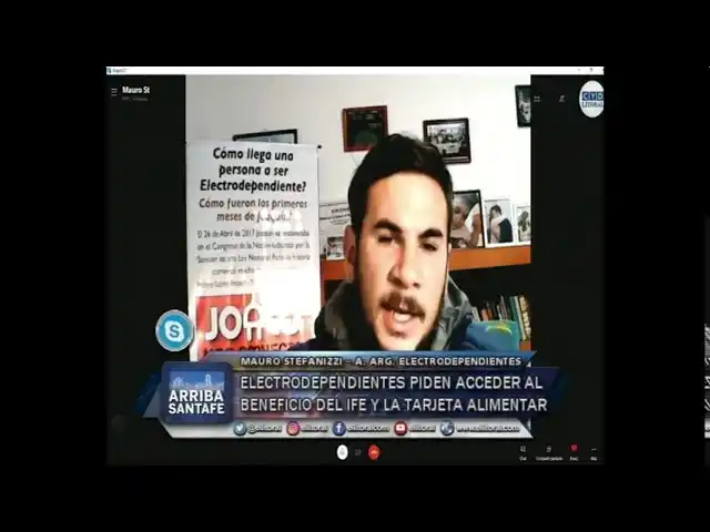 Electrodependientes piden acceder al beneficio del IFE y la Tarjeta Alimentar