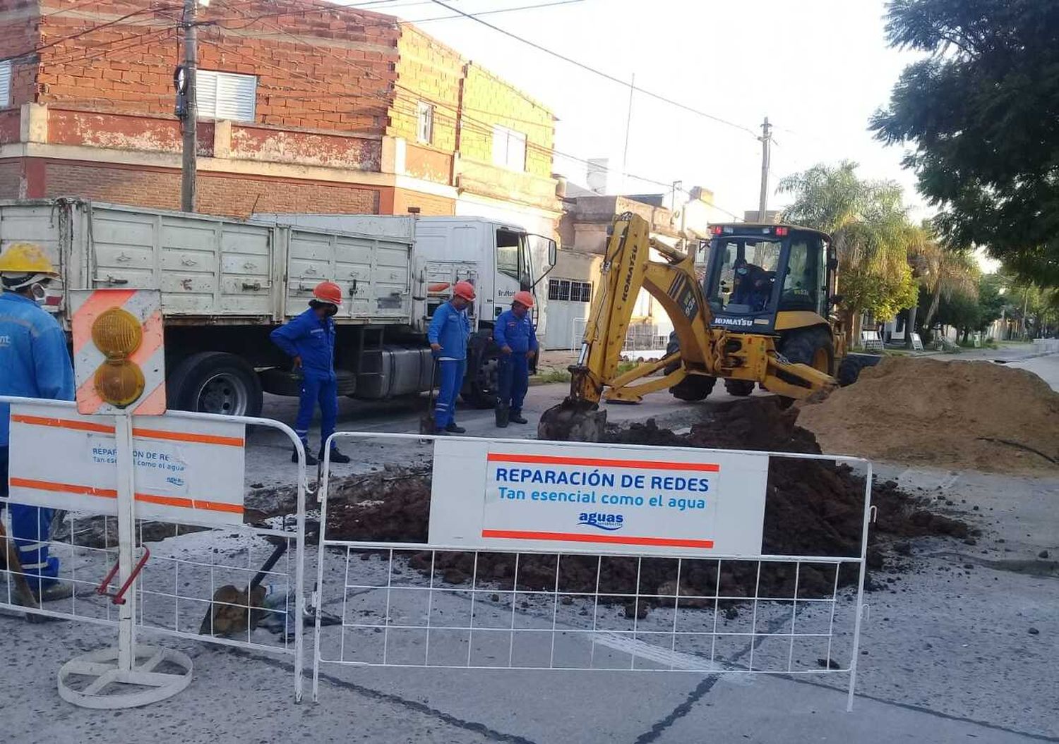 Arranca la renovación de un tramo de la red cloacal