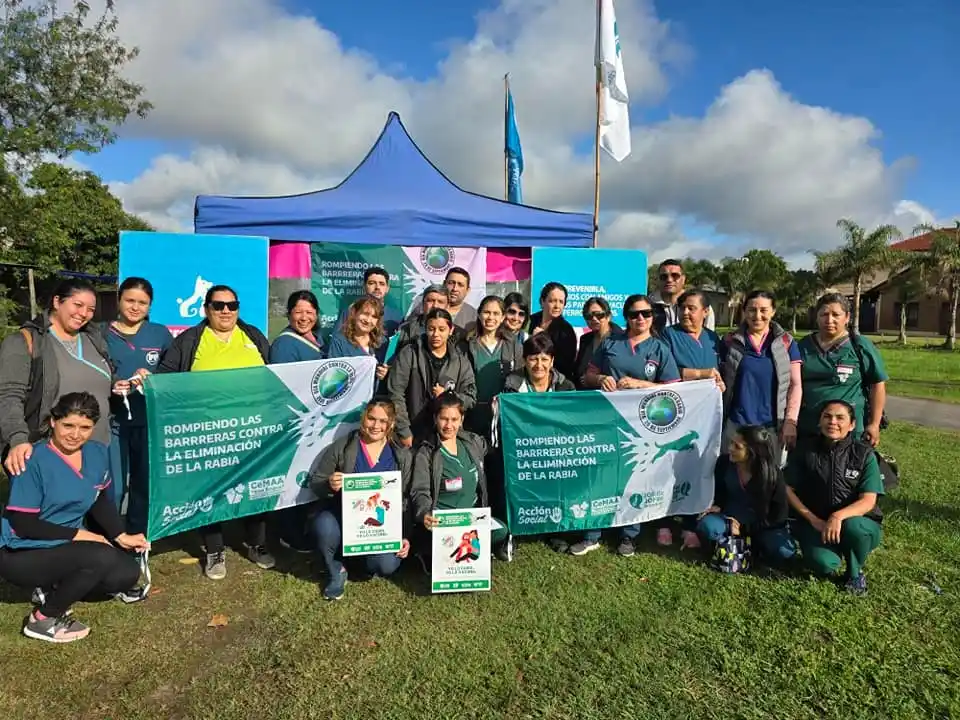 La comuna concluyó la campaña antirrábica en los barrios Fleming, San Miguel, Militar y Las Delicias