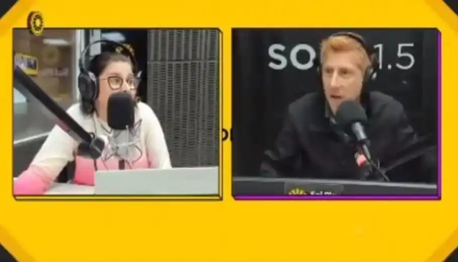 Brutal ataque machista de un periodista contra su compañera en pleno aire