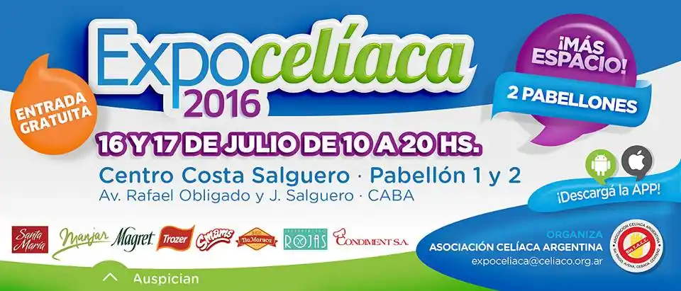 Comenzó la Expocelíaca 2016