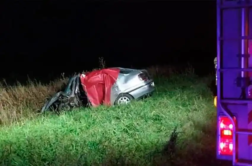 Falleció un hombre tras un fatal accidente en la Ruta 33
