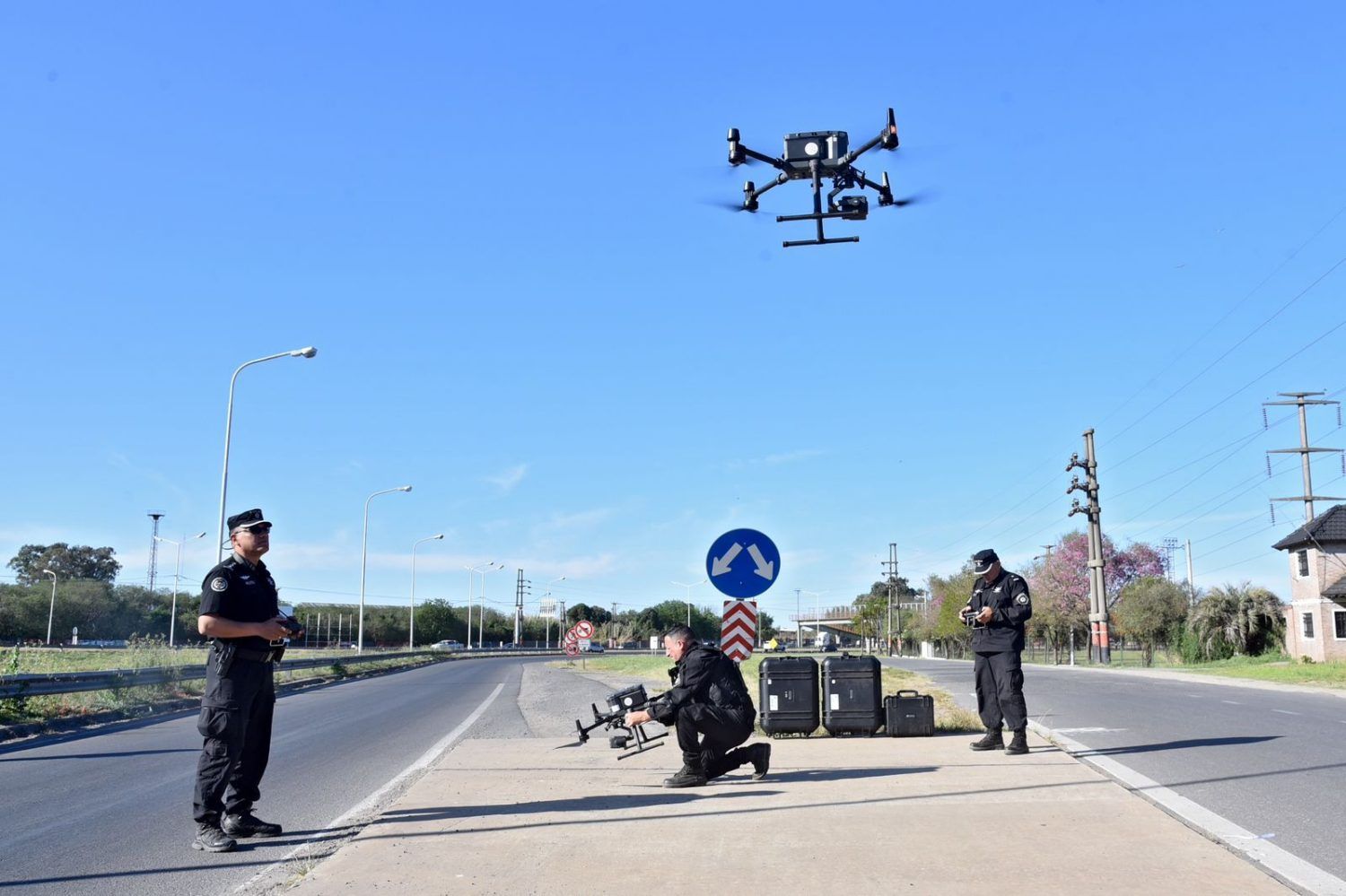 Una ciudad argentina empieza a usar drones para controlar el tránsito