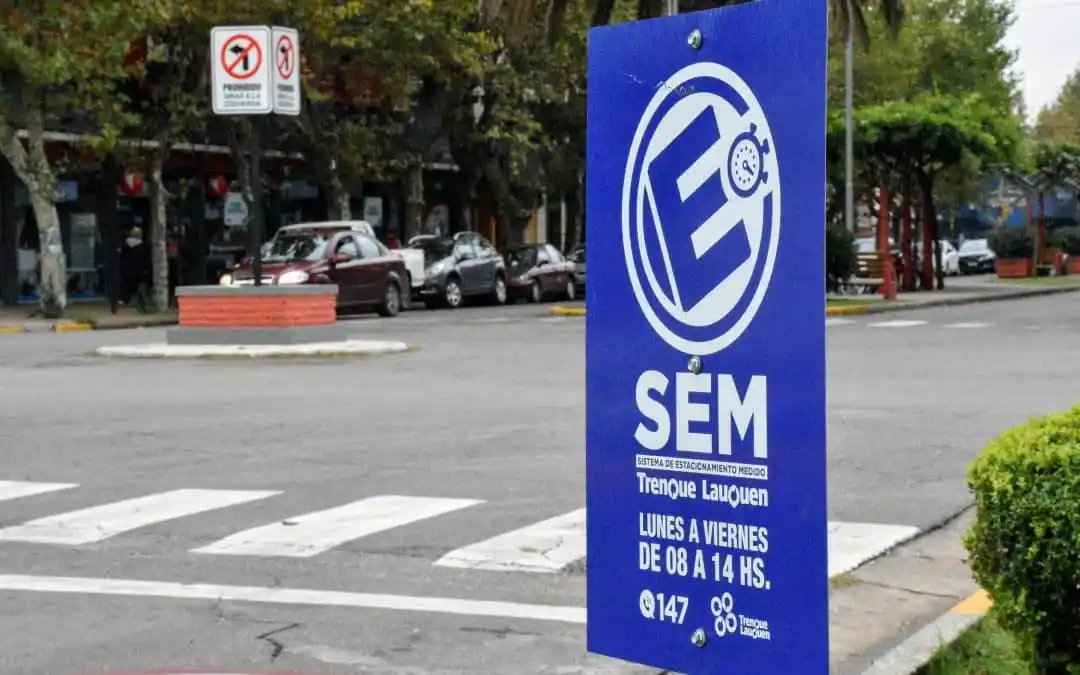 Estacionamiento medido en Trenque Lauquen