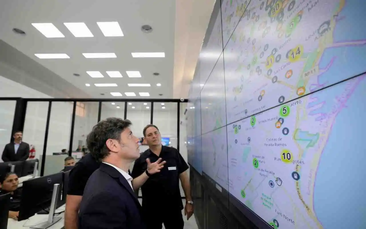 Inauguración del CATE del 911 en Mar del Plata.