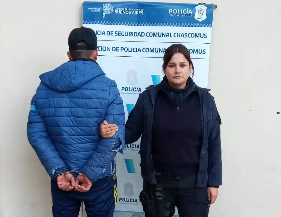 Tras activación de botón antipánico: un hombre fue aprehendido por desobediencia