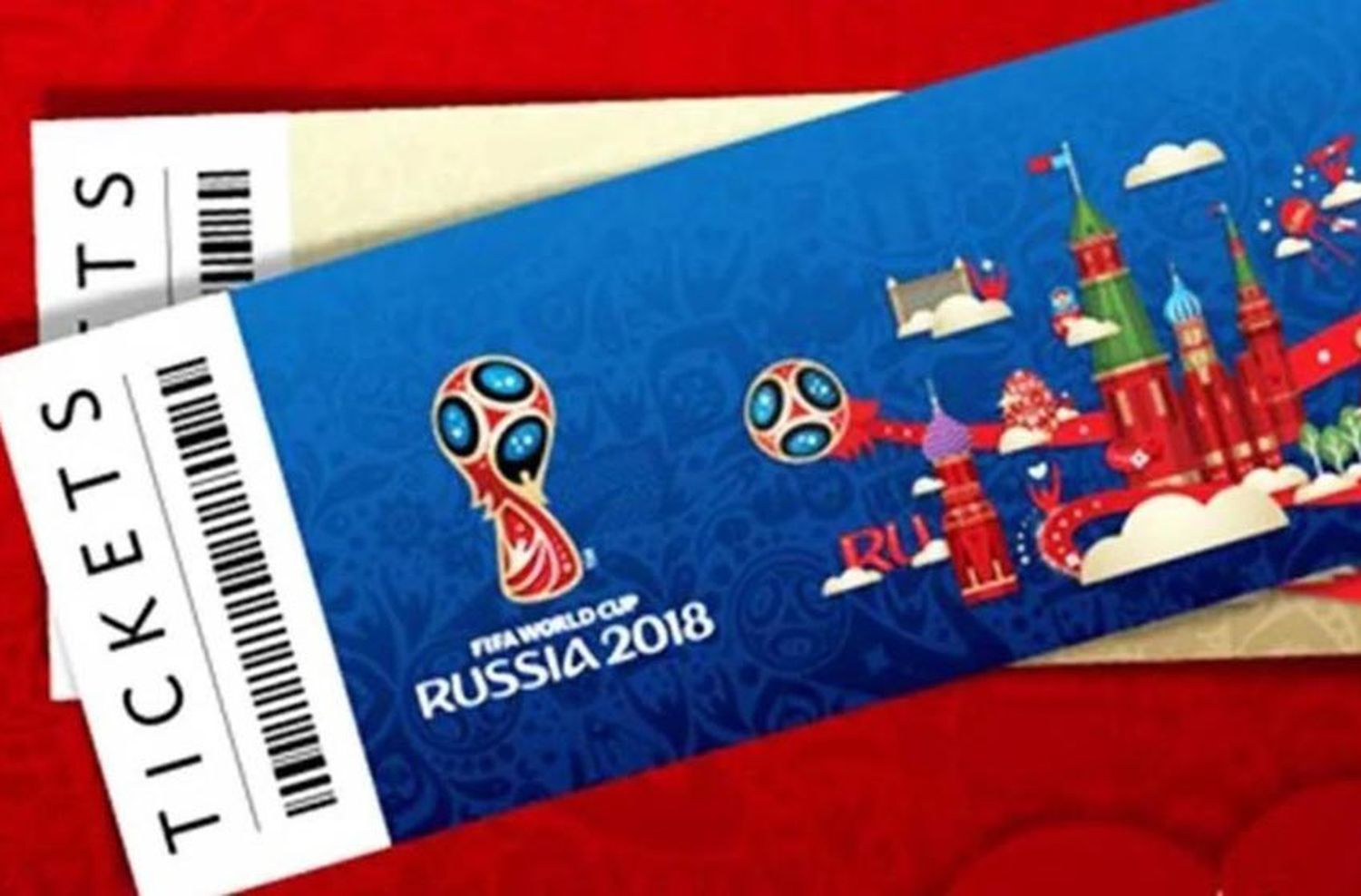 Así serán los tickets para el Mundial