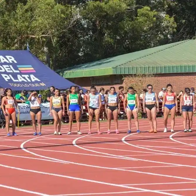 Pista de Atletismo "Justo Ernesto Román". Foto: Prensa MGP