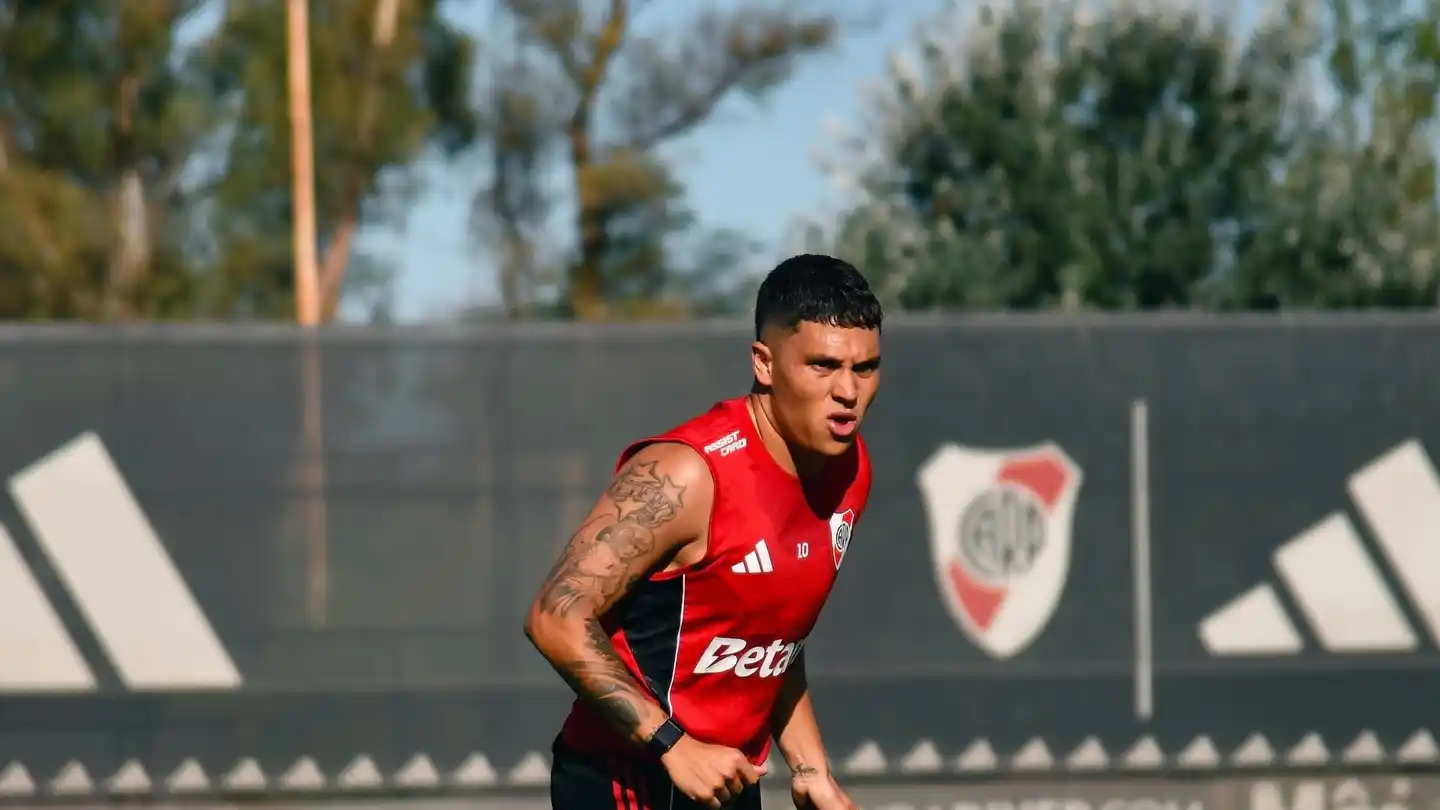 El colombiano Quintero, de pretemporada en River.
