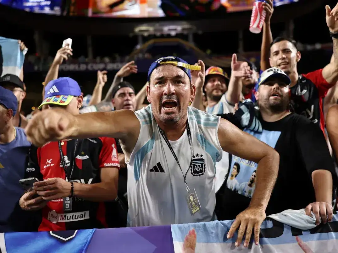 hinchas argentinos