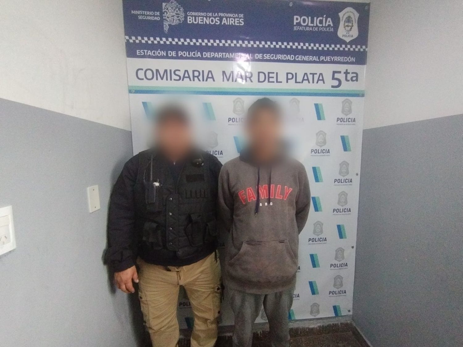 El operativo se llevó a cabo en una vivienda de Puan al 5.500, en el barrio General San Martín.