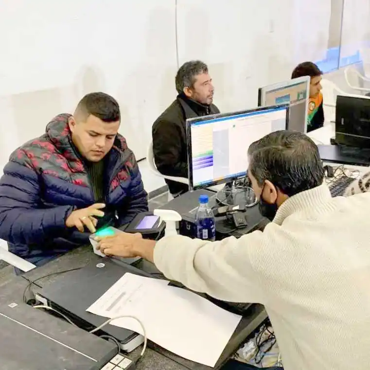Gran concurrencia en los servicios del 
Registro Civil prestados en el Nam-Qom