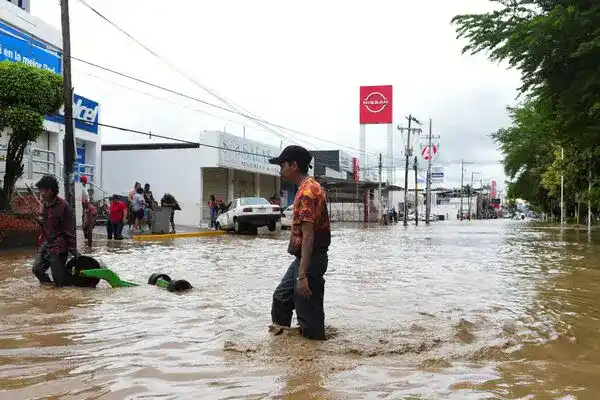 Inundaciones en México dejan un saldo devastador.