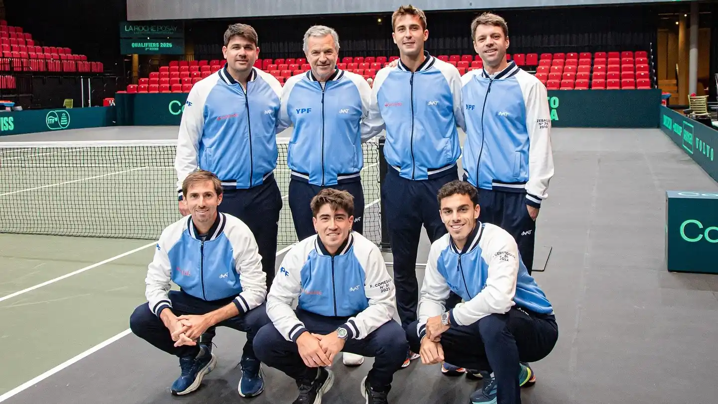 El equipo argentino, en Países Bajos.