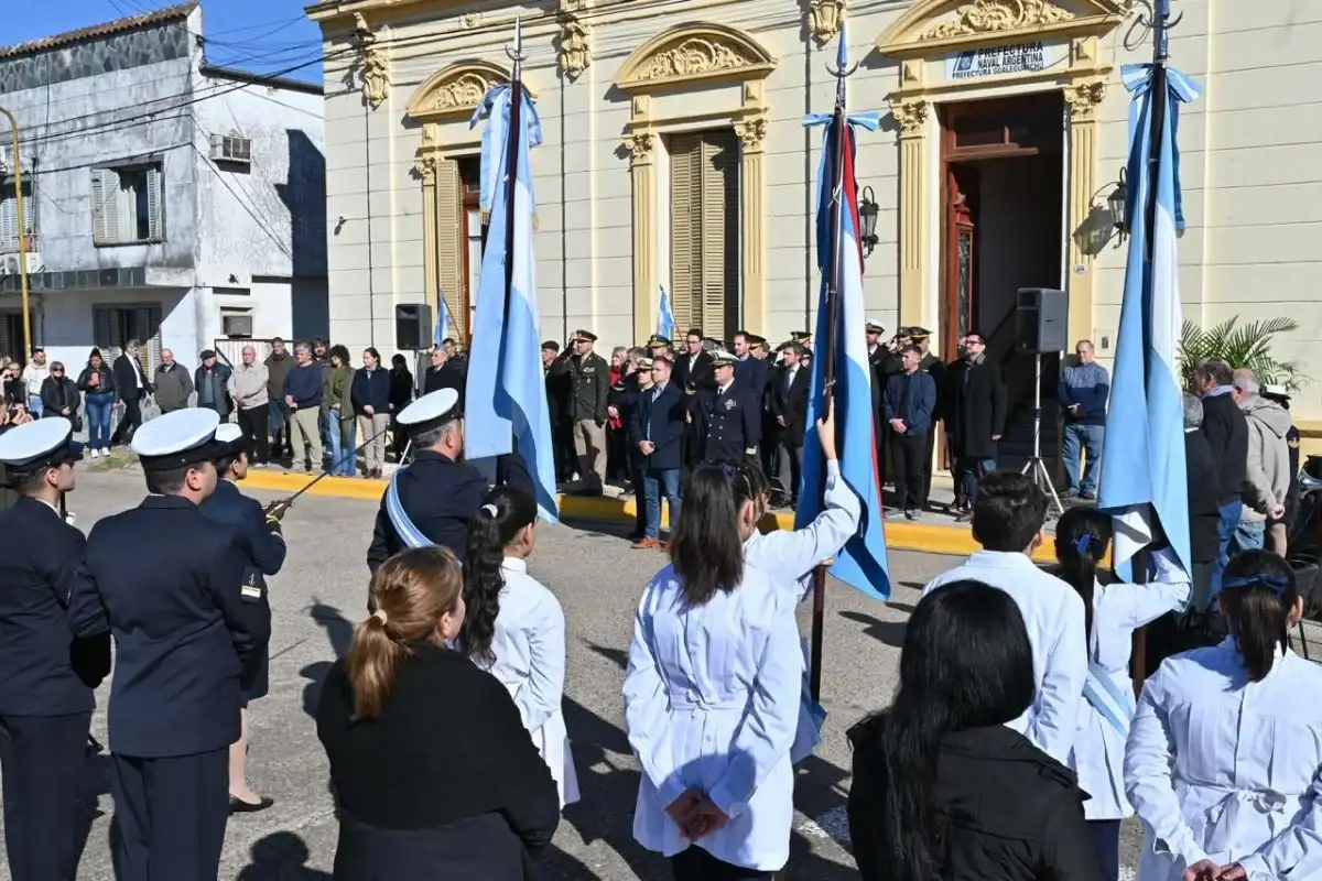 La ciudad celebró el aniversario Nº 216 de la Prefectura Naval Argentina