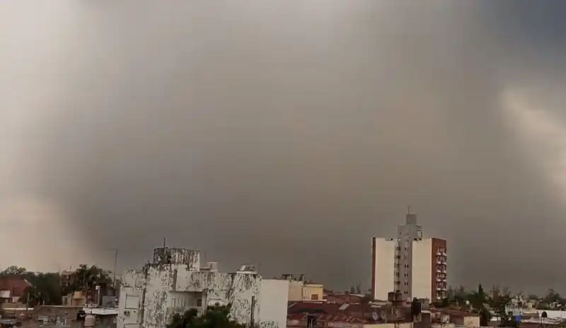 Alerta meteorológica por tormentas fuertes para sábado y domingo
