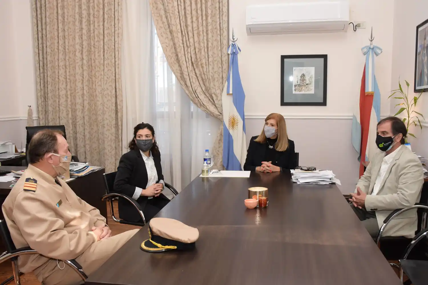 Fuerzas Federales: destacan el proceso de vacunación 