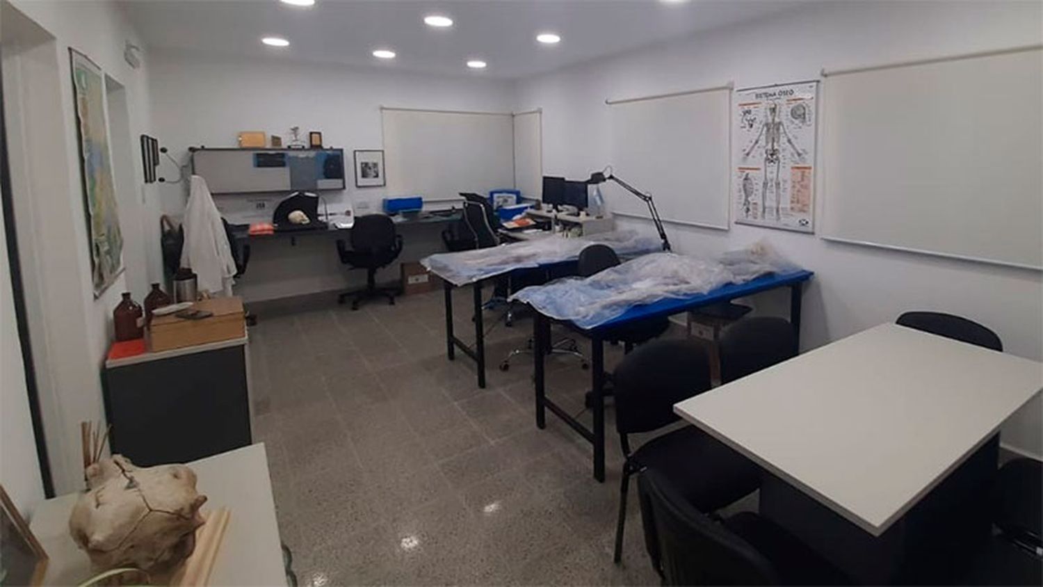 Inauguraron el Laboratorio de Osteología Forense e Identificación Humana