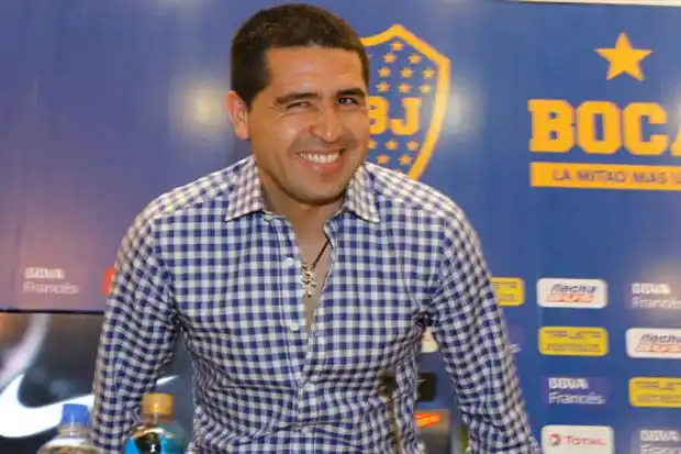 La chicana de Riquelme a River: "Con Menem ganaron un montón"