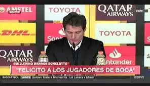 «Lo único que siento es tristeza por no ganar la Copa», dijo un devastado Guillermo