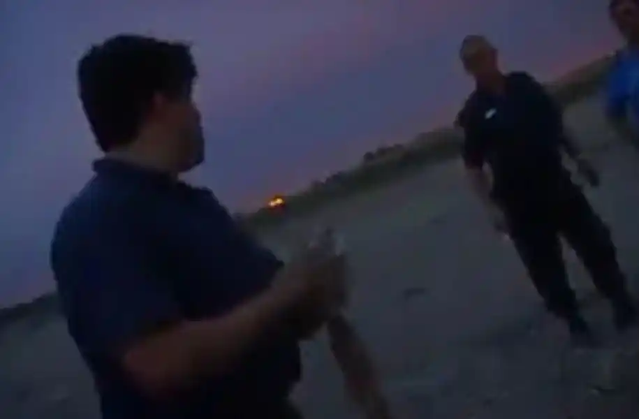 Video: Quisieron destruir pirotecnia confiscada pero todo terminó mal