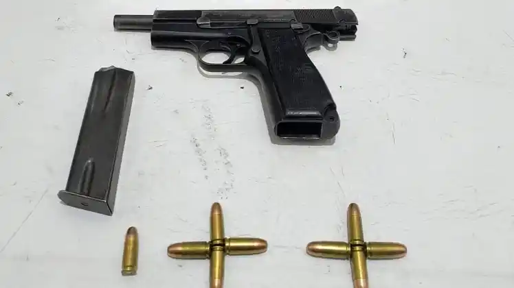 arma secuestrada