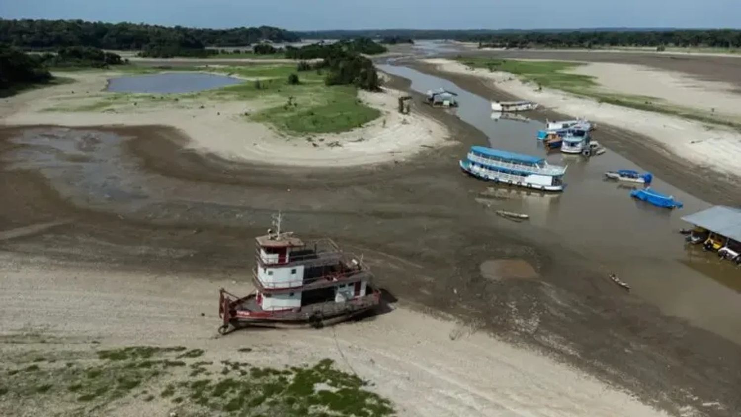 El Gobierno de Brasil planea dragar el Amazonas para enfrentar histórica sequía