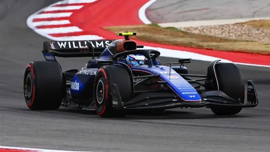 Franco Colapinto finalizó décimo en el GP de Austin, sumando un punto.