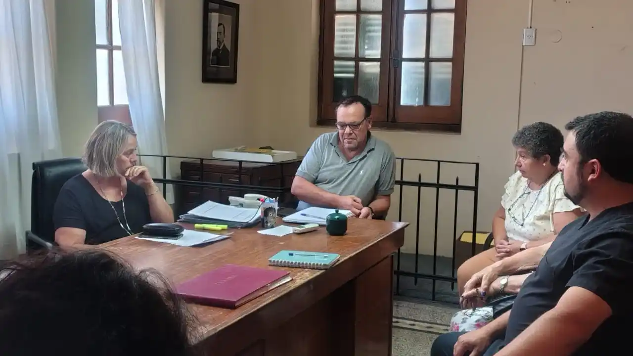 Encuentro de trabajo. Se realizó la primera reunión del Consejo de Administración, luego del cambio de autoridades