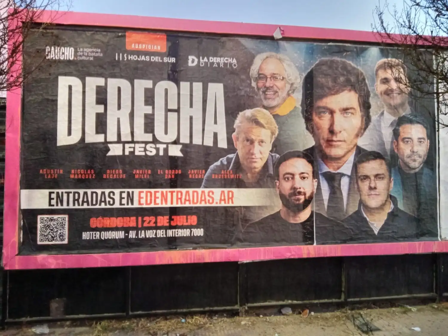 Laje convoca a la mayor fiesta "Anti- Zurdos" de la Argentina