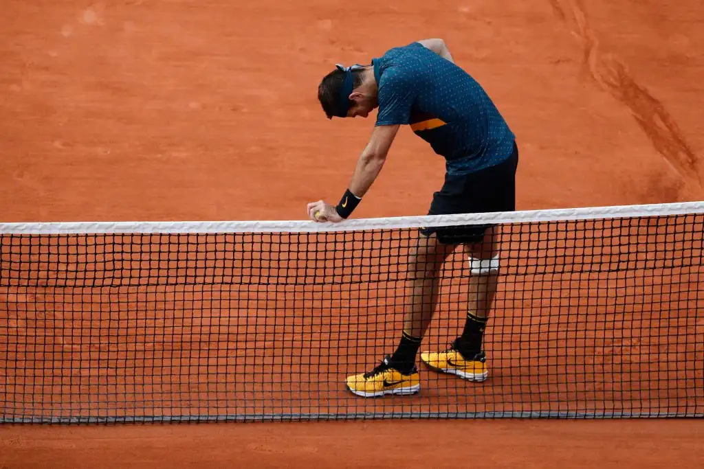 Del Potro entrena rumbo  a su postergado regreso