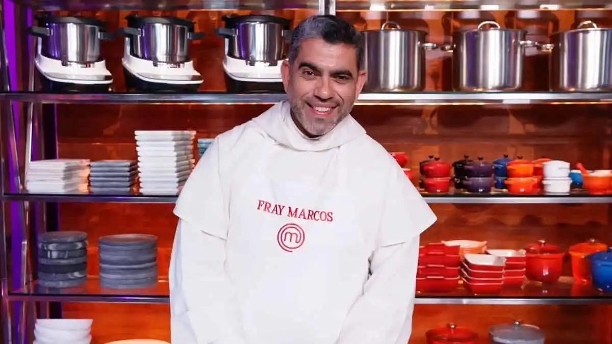 EL PABELLÓN CRIOLLO clasificó a Fray Marcos, el cura venezolano participante en MasterChef España