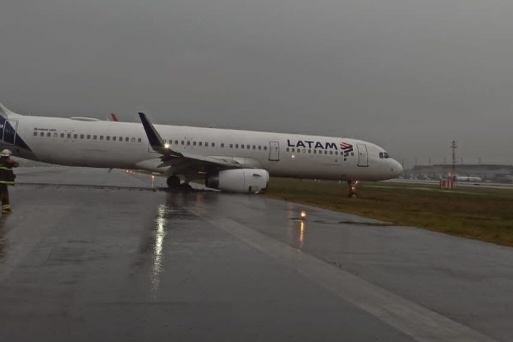 Excursión de Pista de Un Airbus A321 de LATAM en Florianópolis: Esto sabemos