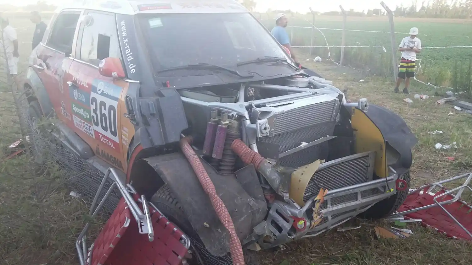 Dakar 2016: Al menos 10 heridos en accidente