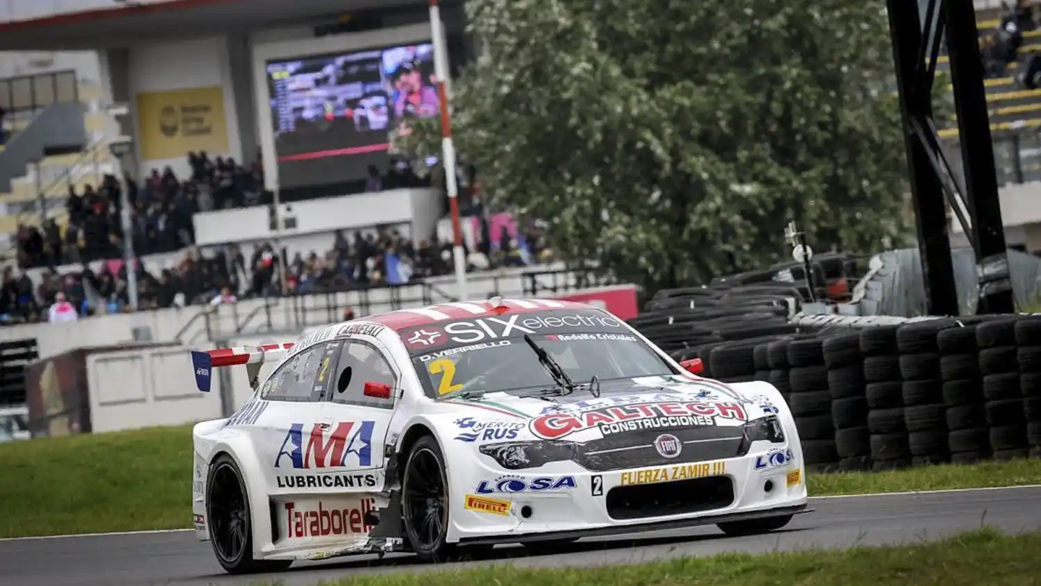 Diego Verriello rescató una carrera difícil en Buenos Aires