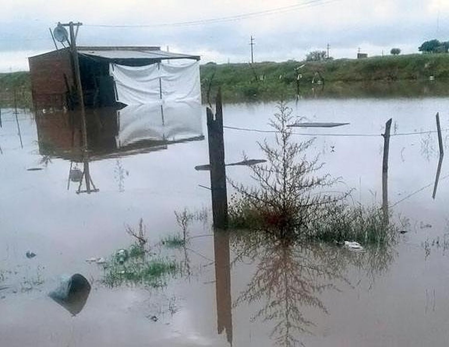 Vecinos del Dunat padecen anegamientos temporales

